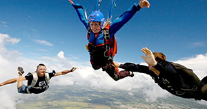 Tandem Skydiving at Coolum